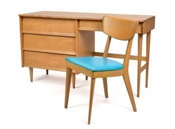 Vintage Heywood Wakefield Desk And Chair (CTF30)