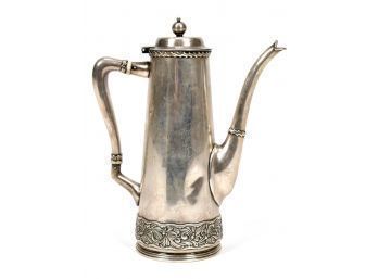 Antique Sterling Silver Teapot (CTF10)
