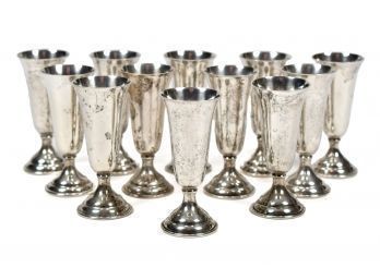Randahl Sterling Cordial Cups, Set Of 12 (CTF10)