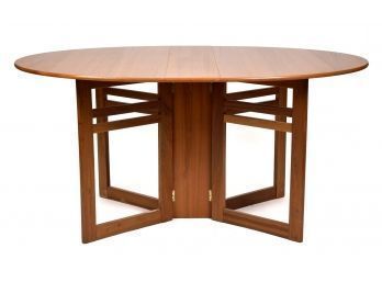 Vintage Danish Teak Tuck-Away Table (CTF20)
