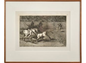 Francisco De Goya Etching, Plate Number 23 (CTF10)