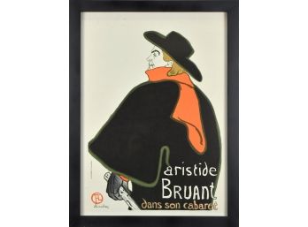 Toulouse-Lautrec Poster, Aristide Bruant (CTF20)