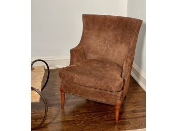 Embossed Leather Armchair, Hickory Chair Co.  (CTF20)