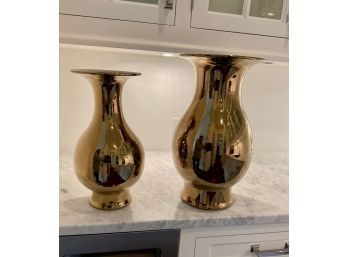 Two Large Gold Pottery Vessels (CTF20)