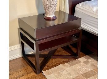 Pr. Modern Wood End Tables/stands  (CTF20)