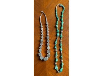 Two Southwestern Native American Necklaces (CTF20)
