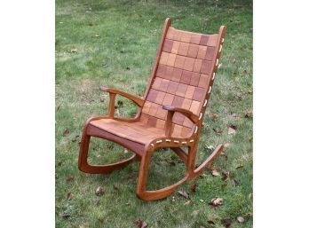 VT Folk Rocker Cherry Rocking Chair (CTF30)
