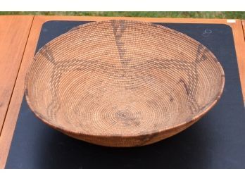Antique Native American Pima Coiled Basket (CTF20)