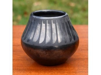 Maria Martinez Blackware Pottery Vessel (CTF20)