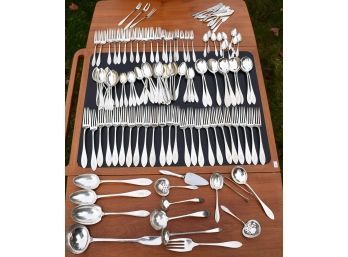 Sterling Silver Flat Ware Set, 158 Ozt (CTF20)