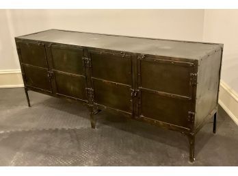 Restoration Hardware Industrial Tool Chest Sideboard/console, 2 Of 2 (CTF50)