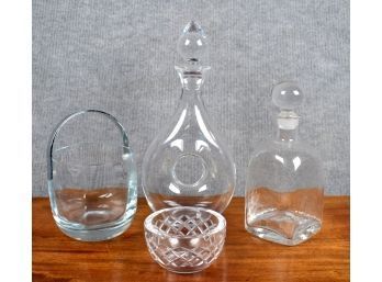 Dartington, Lenox And Other Glassware, 4pcs (CTF10)