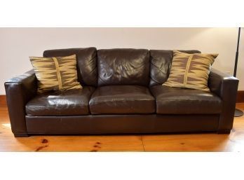 Room & Board Leather Sofa (CTF50)