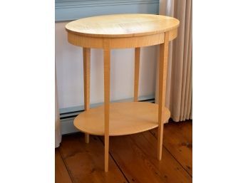 Tiger Maple Oval Stand (cTF20)