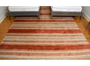 Red Striped Area Rug (CTF20)