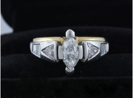 @1 Ct Marquise Diamond Ring