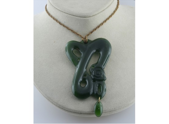 Modern Design Jade Pendant