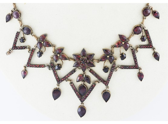 Victorian Garnet Necklace