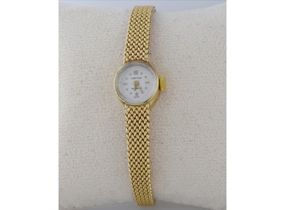 14K Gold Ladies Wrist Watch