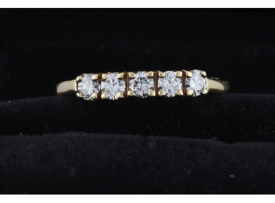 14k Gold Diamond Ring