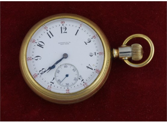 Tiffany And Co Pocket Watch Gold Filled