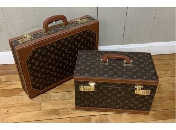 (Faux) Louis Vuitton Briefcase And Box
