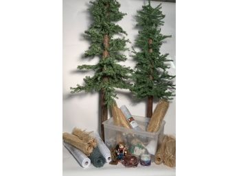 Country Holiday Trees And Decor