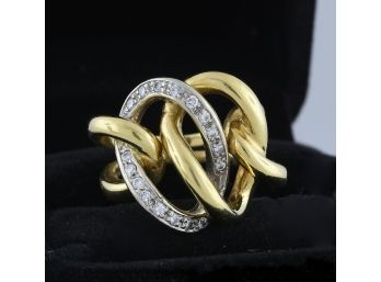 Diamond 18K Gold  Ring
