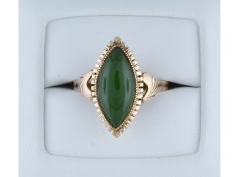Jade 18K Gold Ring