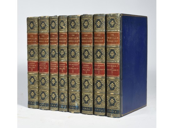 The Greville Memoiris, Charles Graville, London 1874-1887. 8 Books Total