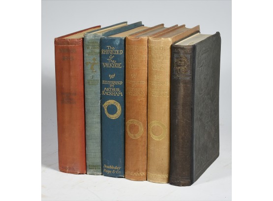 Six Books Illustrated By Rackham.