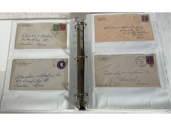 Large Collection Of Stamped Letter Covers, Mostly VT