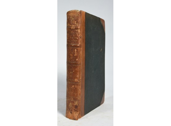 Important 18th C. Book, Vernet Abbe, La Vie De Voltaire 1756 With Tipped In Letter By Voltaire