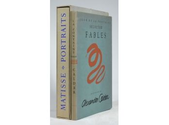 Two Books, Matisse Portraits, Selected Fables