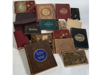 Assorted Lot Of NH & VT Related Autograph Books