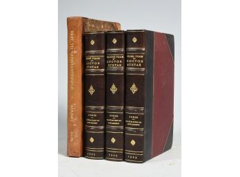 4 Books: Visit To Constantinople, John Auldjo 1835 And Tour I,II,III Doctor Syntax