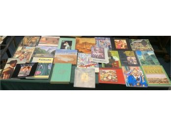 23 Reference Books: Florida Artists, Old South And Latin America Related
