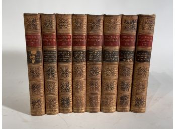8 Vols. Chalmerss Shakespeare, Alexander Chalmers, London 1856