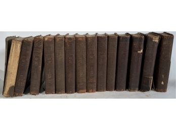 14 Vols. Little Journeys, Elbert Hubbard, Memorial Edition, Leather Bound