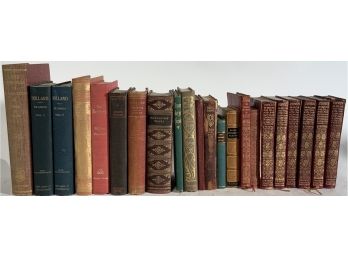 Assorted Lot Of 20 Antique And Vintage Books