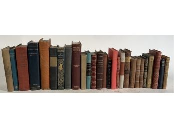 Assorted Lot Of 28 Antique And Vintage Books