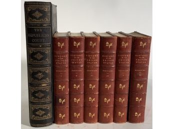 6 Vols. History Of The United States, James Schouler And The Republican Court, Rufus Wilmot Griswold