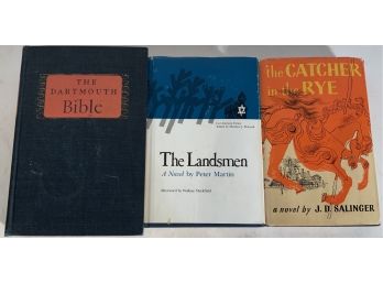 'The Catcher In The Rye' J.D. Salinger, With Signed Note -  The Landsman, Peter Martin - The Dartmouth Bible