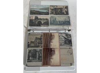 Binder Containing Collection Of Antique Lebanon, NH Related Ephemera