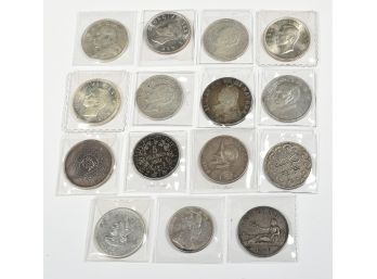 Assorted Foreign Silver Coins