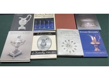 Eight Silver, SilverSmiths Reference Books, Matthew Boulton, Myer Myers