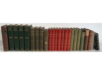 Assorted Lot Of 24 Books: The Works Of And The Life Of...