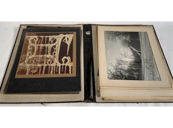 Folio Of Mounted Henry C. Staehle, Richard Hunt And Other Large Size Photographs