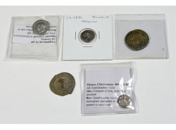 5 Assorted Ancient Coins