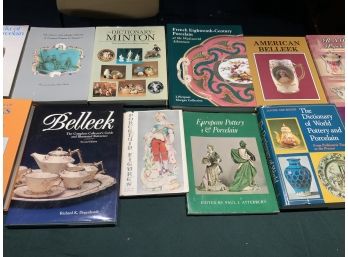 Nineteen European And American Porcelain Related Reference Books.